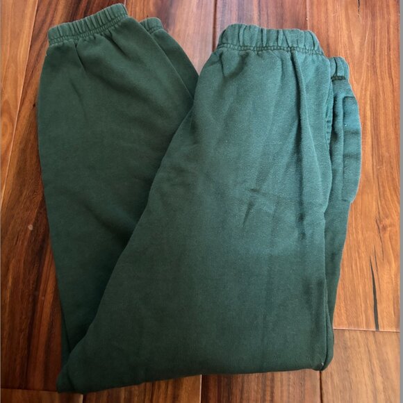 COTTON ON - Classic Fleece Sweatpants Green - Size Small - Picture 3 of 4